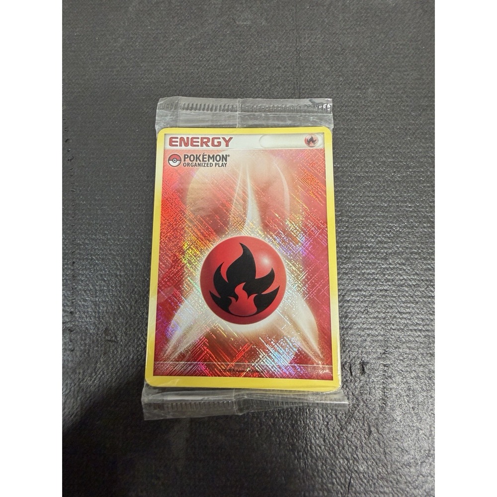 Pokemon Energy Cards Unisex OS Multi 2009 POP League Promo Crosshatch Holo Set